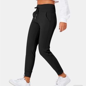 Cloudful™ Air Fabric High Waisted Drawstring Side Pocket Full Length Joggers